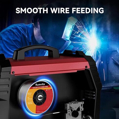Flux Core Welding Wire .035, E71T-GS 035" -Diameter Flux Core Mig Wire,10-Pound Strong ABS Plastic Spool with Low Splatter Welding Wire in Saudi Arabia