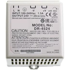 1pcs DR-15-5 DR-15-15 DR-30-5 DR-30-15 DR4505 DR4512 DR-60-5 DR-60-12 DR-60-15 DR-75-12 DR-75-24 DR-100-12 DR-100-24 Switching Power Supply(DR-30-5) in Kuwait