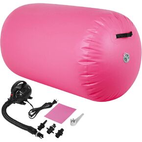 Inflatable Gymnastics Barrel Roller – Air Barrel Gymnastics Equipment for Back Handspring Training, Tumbling, Cheerleading & Yoga | Octagon Mat with Electric Pump for Home & Gym Use in Kuwait