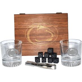 The Memory Company | Licensed NCAA Giftable Team Glass Set with Cubes in Saudi Arabia