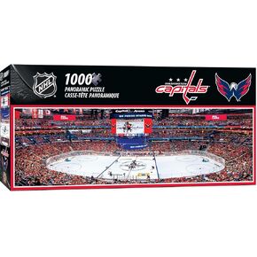 Masterpieces 1000 Piece Sports Jigsaw Puzzle - NHL Washington Capitals Center View Panoramic - 13"x39" in Kuwait