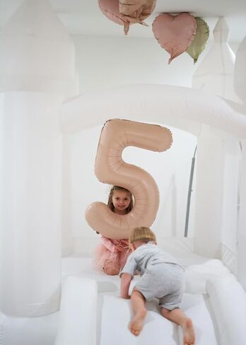 AKEYDIY Big Inflatable Bounce House for Big Kids, 13FT Outdoor Inflatable Bouncers with Blower, Double Basketball Hoop, Throw Ball Game, Punching Game, Jumping Bouncy Castle (Extra Large Bounce House) in Saudi Arabia