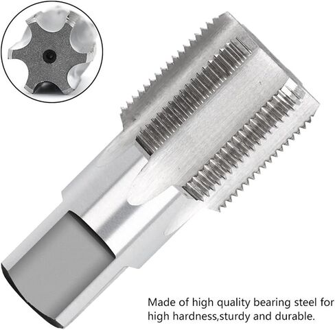 Taper Tap Tap Pipe G1/8 1/2 3/4 1 Taper Pipe TAP Metal Screw Thread Contrad Tows Screal Tap Thering Towsing 1PCS (G1-1I2) in Saudi Arabia