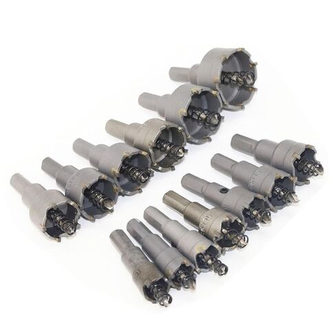 Core Drill Bit Carbide Steel 15-100mm Hole Saw Cutter Bit for Stainless Steel Plate Iron Metal Cutting Drilling Power Tools 1Pcs(40mm) in Saudi Arabia