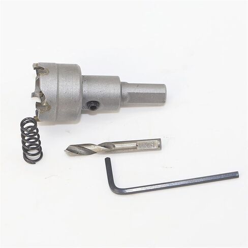 Core Drill Bit Carbide Steel 15-100mm Hole Saw Cutter Bit for Stainless Steel Plate Iron Metal Cutting Drilling Power Tools 1Pcs(40mm) in Saudi Arabia