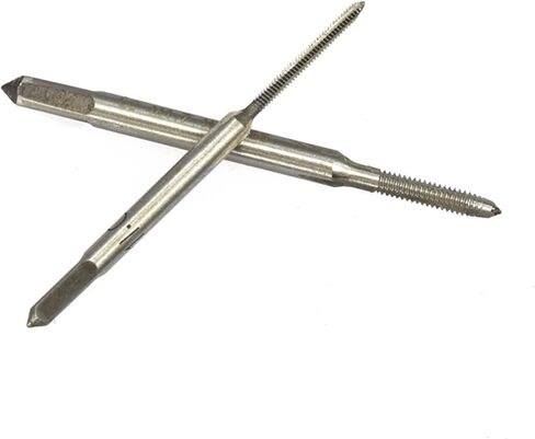 M1-M1.8 Thread Tab Tap Drill 6542 مستقيمة ثقب المسمار المسمار الفلوت المستقيم حفر الماكينة. in Saudi Arabia