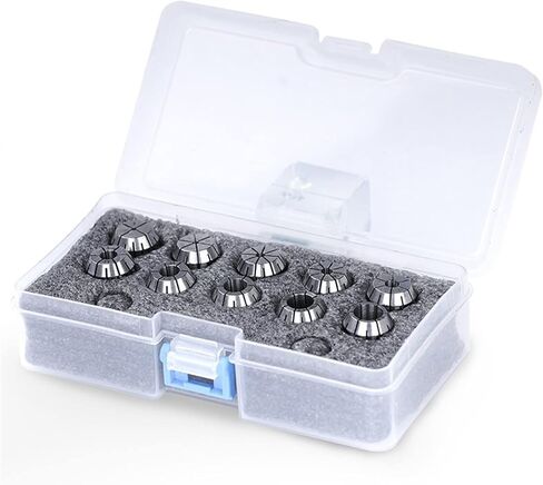 ER16 COLLET Chuck Kit مع ER16 WRENCH 1-10MM ، ER Spring Chuck Clamping Tool for the Toate Holder 1Set in Saudi Arabia