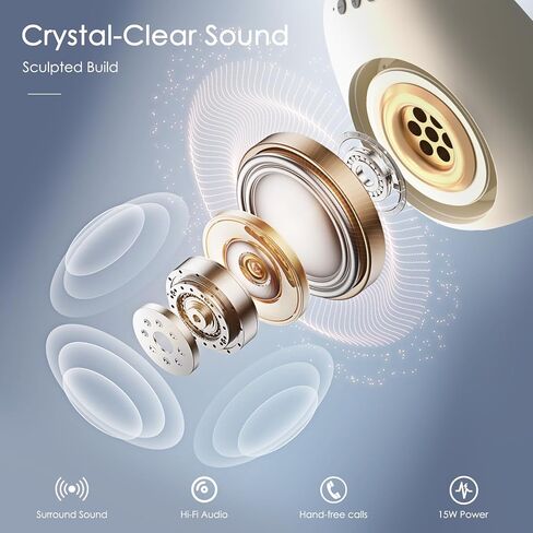 Karaoke Machine for Kids Adults Portable Bluetooth Speaker with 2 Wireless Microphones LED Lights Artistic Design 8-Hour Battery Support Family&Party Choice Fun for All Ages Gifts in Saudi Arabia