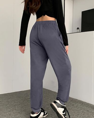 ASIMOON Womens Sweatpants with Pockets Loose Drawstring Joggers Pants Workout Casual Comfy Lounge Pants in Kuwait