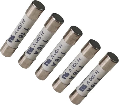 5pcs T16A H500V 189140 7006565 Multimeter Ceramic Fuse T16A H500V in Saudi Arabia