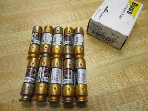 Bussmann FRN-R-10 فوسيترون الصمامات FRNR10 (حزمة 10) in Saudi Arabia