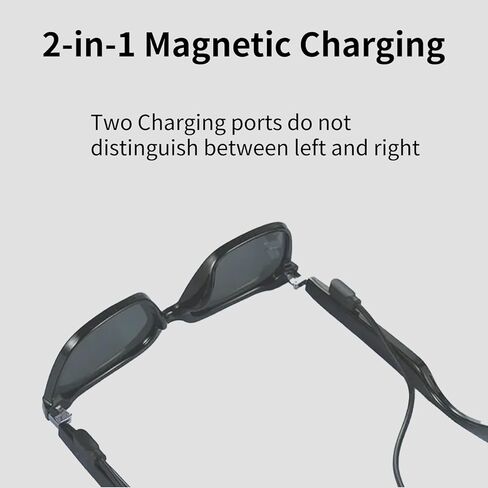 Compatible for Lucyd Armor Smart Glasses Charger Magnetic Charging Cable Replacement Cord(Only fit for Model Armor, not for Other Model) in Saudi Arabia