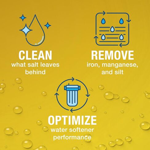 Pro Products Res Care Water Softener Cleaner Easy Feeder Starter Kit, Complete Water Softener System Cleaning, Dispenses Liquid Resin Filter Cleaner, Feeds Continuously to Restore Resin Capacity in Kuwait