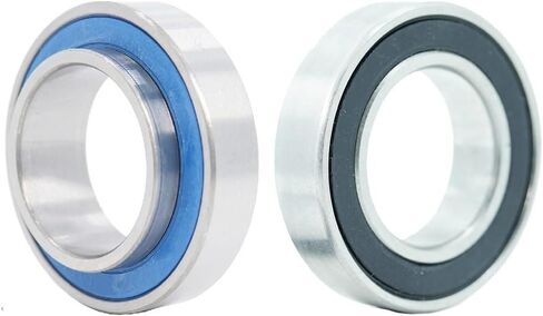 2PCS Ceramic Bearings Wheel Set for Bicycle Bottom Bracket Repair MR22237 MR2437H8 24 * 37 * 8mm 22.2 * 37 * 8 * 11.5mm in Saudi Arabia