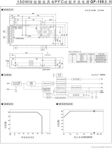 تحويل إمدادات الطاقة QP-150B/C/D/F (QP-150B) in Kuwait