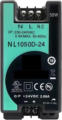 NL1050D-24 50W 24VDC 2.08A LP1025D-24S 25W 24VDC 1.0A NL1100D-24 100w Rail Mounted Switch Power Supply(LP1025D-24S) in Saudi Arabia