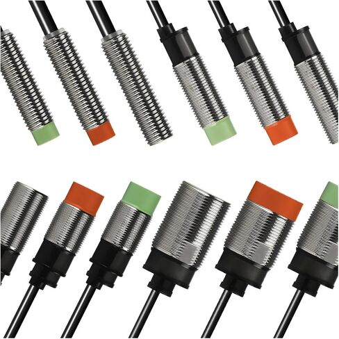 M8 استشعار القرب الاستقرائي مفتاح مستشعر 12-24V DC القصير النوع Flush PR08-1.5DN PR08-1.5DP NPN PNP مسافة 1.5 مم (PR08-1.5DN2) in Kuwait