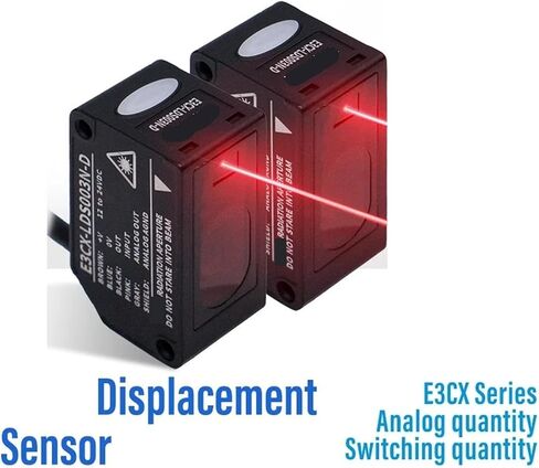 مستشعر الإزاحة عالي الدقة يحل محل HG-C التبديل التناظرية 485 قياس سمكة قياس المسافة (E3CX-LDS02N-D) in Saudi Arabia
