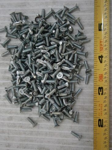 حزمة جديدة من مسامير الماكينة 4/40 × 3/8 مسطحة Torx Head Steel White الزنك الكثير من 100#2386 متعددة الأغراض مجموعة متنوعة شاملة للأجهزة Wnynenh05140 in Saudi Arabia