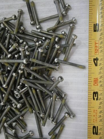 حزمة جديدة من مسامير الماكينة 4/40 × 7/8 فيليبس رئيس الصلب الزنك الكثير من 100#2116 متعددة الأغراض مجموعة متنزه أجهزة تشويه مجموعة wnynenh05218 in Saudi Arabia