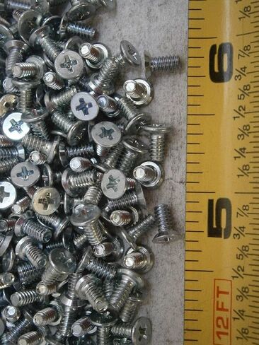 New Pack of Machine Screw 4/40 x 1/4" Phillips Flat Head UC Steel Trivalent Lot of 100#4698 Multi-Purpose Comprehensive Hardware Fastener Assortment Kit WnyNEH04561 in Saudi Arabia