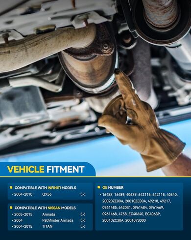 طقم محول الحفاز Philtop Direct-Fit متوافق مع Honda 1991-1993 Accord 2.2l ، 1990 Accord ، 1992-1993 Prelude Respion# 15602 ، 22624 ، 642422 ، 40195 Stainnal Steel (EPA) in Kuwait