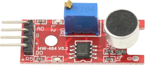 3 PCS Microphone Voice Sound Sensor Detection Module for Arduino Microphone AVR PIC Analog Digital Output Sensors in Saudi Arabia