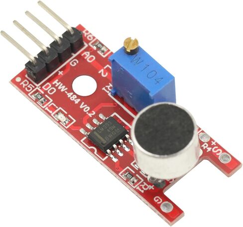 3 PCS Microphone Voice Sound Sensor Detection Module for Arduino Microphone AVR PIC Analog Digital Output Sensors in Saudi Arabia