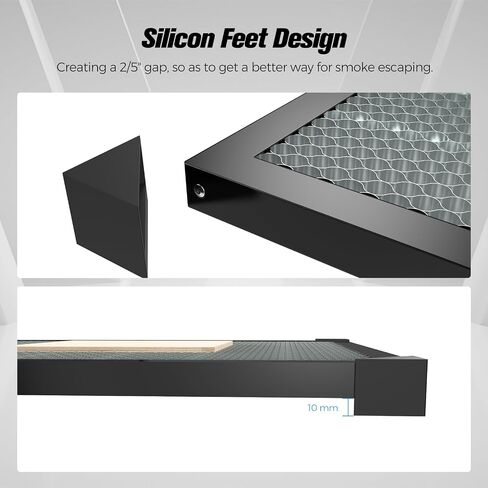 سرير ليزر Honeycomb Creality ، منصة قرص العسل مع لوحة الألومنيوم لشركة Laser Engraver و Cutter Machine ، 19.7 " * 19.7" in Kuwait