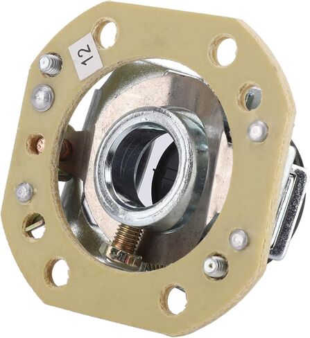 Jectse L16-152S Single-Phase Motor Centrifugal Switch, Black, 3000RPM, 16mm Shaft, Automatic in Saudi Arabia