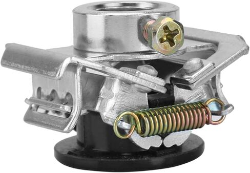 Jectse L16-152S Single-Phase Motor Centrifugal Switch, Black, 3000RPM, 16mm Shaft, Automatic in Saudi Arabia