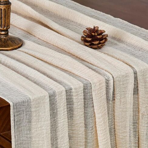 Orange Summer Cheesecloth Table Runner 120 Inch Rustic Boho Cheese Cloth 10Ft Sheer Gauze Table Runner for Holiday Party Wedding Décor Baby Bridal Shower Decorations in Saudi Arabia