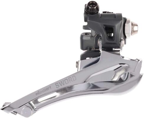 Microshift Sword Front Derailleur-10 سرعات ، مزدوجة ، 46-52T كحد أقصى ، Braze-on ، Sword متوافق ، لا توجد نتائج in Saudi Arabia