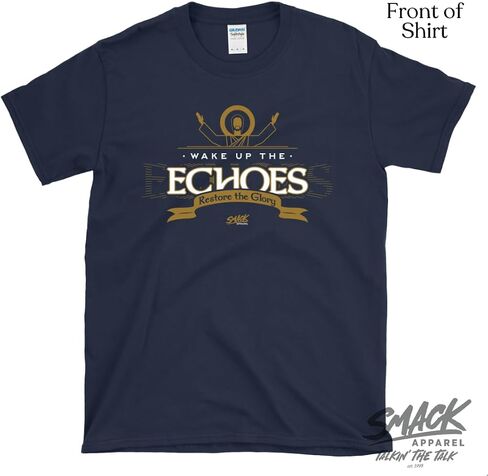 Smack Apparel Wake Up The Echoes T-Shirt for Notre Dame College Fans (SM-5XL) in Saudi Arabia