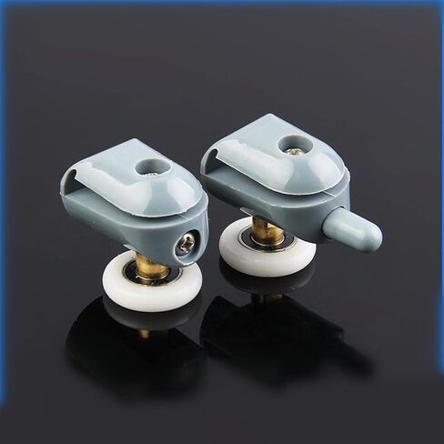 25mm Pop and Up Shower Room Pulley Wheels, Brass Shower Bearing Rollers 2Pcs in Saudi Arabia