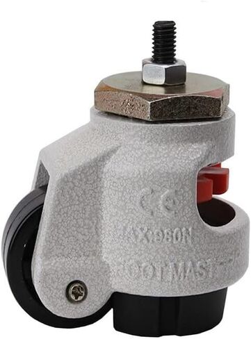 GD-40S 60s 80s Heavy Duty Level Adjustment Caster/Wheel with Thread Ajustable Industrial Casters 1Pcs(GD-80S) in Saudi Arabia