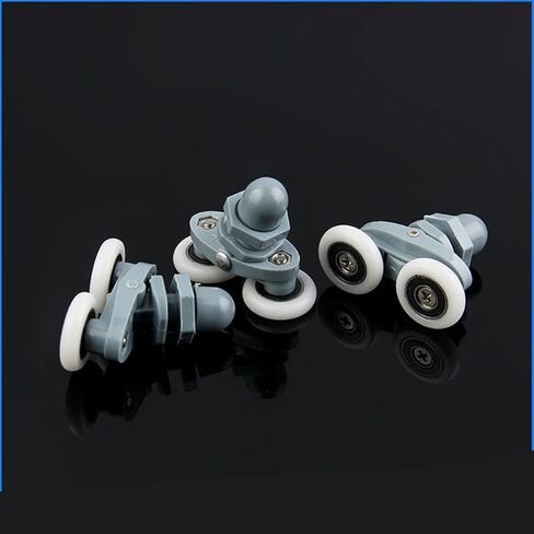 Twin Shower Door Rollers Runners 19 23 25 27mm Wheels Diameter 8 PCS(23mm) in Saudi Arabia