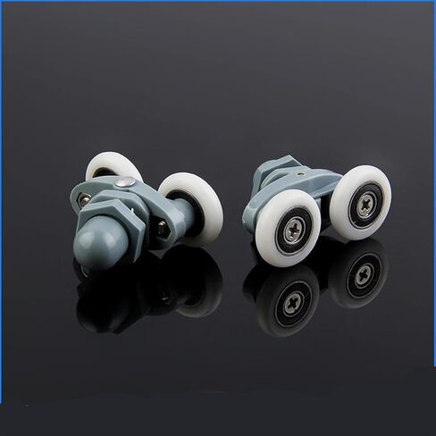 Twin Shower Door Rollers Runners 19 23 25 27mm Wheels Diameter 8 PCS(23mm) in Saudi Arabia