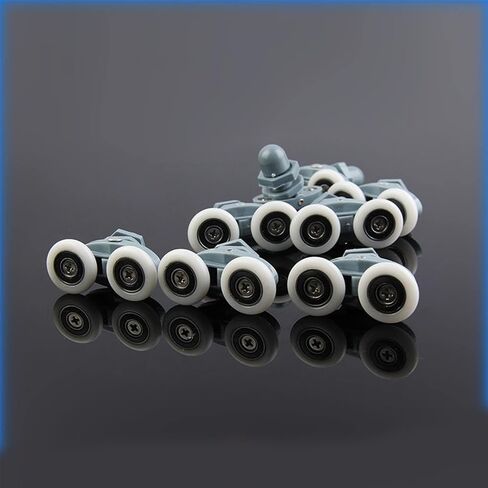 Twin Shower Door Rollers Runners 19 23 25 27mm Wheels Diameter 8 PCS(23mm) in Saudi Arabia