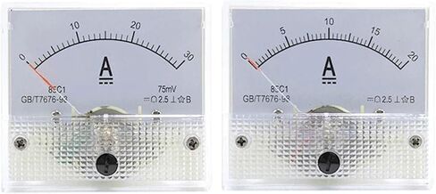 85C1-A 1A 2A 3A 5A 10A 15A 20A 30A 50A 75A DC ANALOG METER PANCE AMP Current Ammeters Gauge 1PCS (5A) in Saudi Arabia