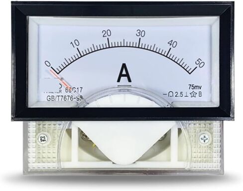69C17 75mv DC Ammeter 50a 200a 300a 400a 600a 75a Pointer 1ma 1Pcs(DC200A 1mA) in Saudi Arabia