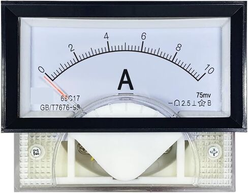 69C17 75mv DC Ammeter 50a 200a 300a 400a 600a 75a Pointer 1ma 1Pcs(DC200A 1mA) in Saudi Arabia