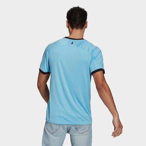 adidas Mens Minnesota United FC 21-22 Away Soccer Jersey, Blue in Saudi Arabia
