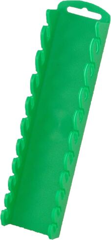 Protoco Stubby Wrench Rack Case, Tool Organizer for Tool Box, Tool Cart or Wall Mounted - Green, 10-Piece Holder, Magnetic in Saudi Arabia