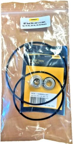 Davey Pumps Seal Kit BT14-45 BT20-30 BT20-40 Mehcanical Seals ، و O-Ring. الجزء # KIT 315 MBPL in Saudi Arabia