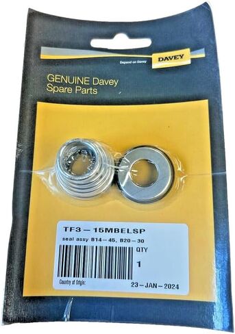 Davey Pumps Seal Kit BT14-45 BT20-30 BT20-40 Mehcanical Seals ، و O-Ring. الجزء # KIT 315 MBPL in Saudi Arabia