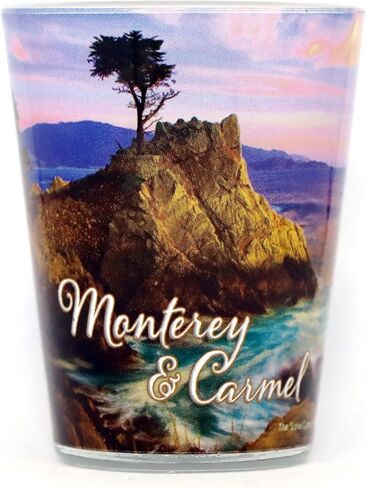 Monterey-Carmel California Photo Collage Shot Glass in Saudi Arabia