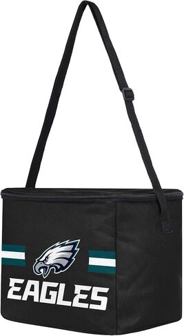 FOCO NFL Officially Licensed Primary Logo Team Stripe 6 or 12 Pack Soft Insulated Game Day Football Lunch Tote Cooler in Kuwait
