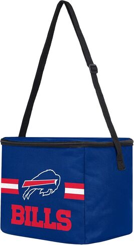 FOCO NFL Officially Licensed Primary Logo Team Stripe 6 or 12 Pack Soft Insulated Game Day Football Lunch Tote Cooler in Kuwait