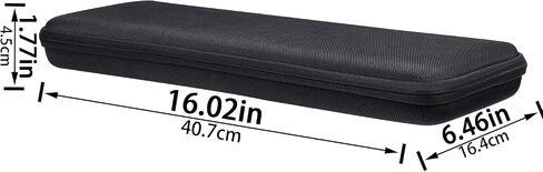 co2CREA Hard Case for Logitech MX Keys S/Keys Advanced Keyboard | Portable Travel Storage Box, Protective EVA Carrying Bag with Shockproof Foam Cushion and Handle in Kuwait